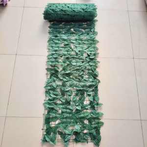 Plantes et feuilles en plastique vert pour clôture de fleurs en <span class=keywords><strong>gazon</strong></span> artificiel pour cour, <span class=keywords><strong>balcon</strong></span>, jardin, aménagement paysager, store roulant - Product Image 6