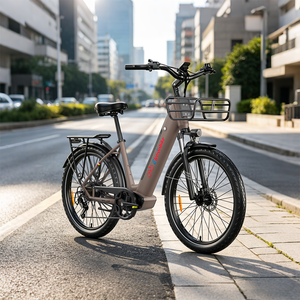 Certifié EN15194 pedelec déplacement urbain 26 pouces 2.5 25km/h capteur de couple vélo électrique adultes - Product Image 1