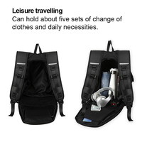 B28 unisexe moto casque sac grande capacité étanche Polyester fermeture à glissière mode Style antivol pour hommes femmes