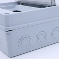 Boîtier de distribution personnalisé en ABS PC étanche IP65, disjoncteur électrique, boîtier d'instruments électroniques, équipement de service d'usine