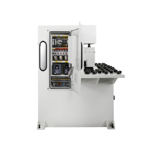 Machine à chanfreiner à alimentation automatique, double tête, pour métaux, acier, plaques plates, tôles, tubes, haute productivité, moteur - Product Image 3