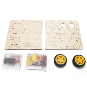 Jouet éducatif STEM Tscinbuny à faire soi-même, kits de puzzles en bois pour enfants, ensemble de robots de combat - Product Image 4