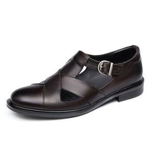 2025 Top Luxury Designer Men's Business Casual Square <b>Toe</b> Breathable Leather Shoes Classic Lace up Formal Braided - Product Image 5