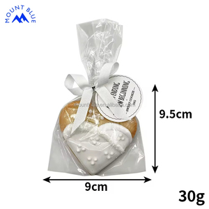 Galleta Decorada con Corazón de Chocolate al Mejor Precio, Galleta Dulce con Forma Perfecta, Deliciosa Galleta con Empaque Individual - Product Image 3