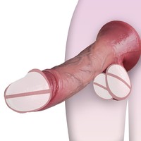 Jouets sexuels réalistes en silicone, gros dildo réaliste, dildo géant pour usage lesbien