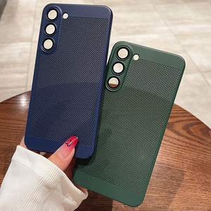 S23 disipación de calor transpirable refrigeración malla hueco <span class=keywords><strong>celular</strong></span> agujero Cámara lente funda protectora de teléfono para <span class=keywords><strong>Samsung</strong></span> Galaxy S23 Ultra - Product Image 2