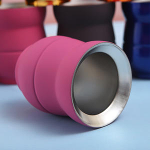 Tazas de té degradadas brillantes de acero inoxidable personalizadas Emerit 2025, gran oferta de doble pared, <span class=keywords><strong>taza</strong></span> de Yerba <span class=keywords><strong>Mate</strong></span> con forma de calabaza <span class=keywords><strong>para</strong></span> el mercado <span class=keywords><strong>argentino</strong></span> - Product Image 3