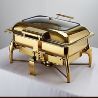 Plat de service et ensemble de buffet de haute qualité pour usage professionnel en cuisine