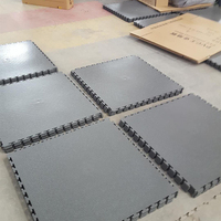 Azulejos de Pvc antideslizantes e impermeables para suelo de garaje, resistentes al aceite, fácil de limpiar