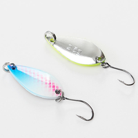Leurre de pêche SCRM Flutter Trout Salmon Surf Casting Salmon Trolling Walleye Crappie Pike Spoons Bait