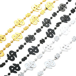 Collier <span class=keywords><strong>de</strong></span> perles en plastique en gros pour les décorations <span class=keywords><strong>de</strong></span> réveillon du Nouvel <span class=keywords><strong>An</strong></span>, le Mardi gras, Halloween et les fêtes <span class=keywords><strong>de</strong></span> remise <span class=keywords><strong>de</strong></span> diplômes - Product Image 3