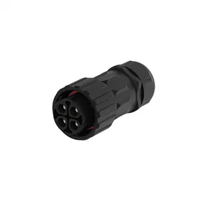 M40 waterproof 4 pin 120A bayonet connector with pole socket manufacturers