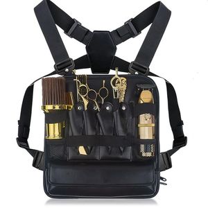 กระเป๋าจัดแต่งทรงผมแบบปรับแต่งได้กระเป๋าคาดอกช่างทำผมชุดเครื่องมือ<span class=keywords><strong>ต</strong></span>ัดผมชุดเครื่องมือจัดแต่งทรงผมหนัง - Product Image 3