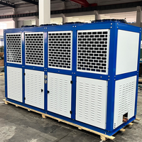 Compresseur de type V Blait 40-HP Unité intégrée ultra-large, avec évaporateurs assortis recommandés et expédiés sous forme d'ensemble complet