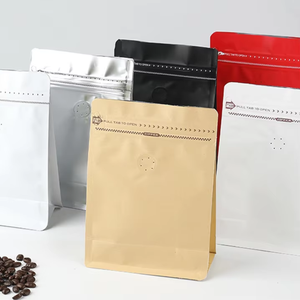 Kantong Kopi dengan Ritsleting yang Dapat Ditutup Kembali, Tas Kemasan Biji Kopi, Kantong Penyimpanan Kedap Udara Tahan Air untuk Teh dan Kacang-kacangan. - Product Image 6