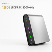 Mini PC en gros Ryzen AI Max+ 395 96 Go VRAM 128 Go LPDDR5X Radeon 8060S 8000 MHz Dgx Spark 128 Go Station de travail IA Mini Ordinateur