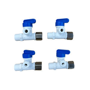 เครื่องกรองน้ำประปา RO คอนเนคเตอร์แบบเร็ว3/8 "ตัวผู้ตัวเมีย1/4" ท่อร้อยน้ำสามทางอะแดปเตอร์วาล์วบอล - Product Image 6