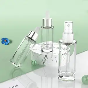 30ml 40ml 50ml Plastic Heavyweight Thick Bottom Bottle Heavy Wall Bottle For Cosmetic Packaging