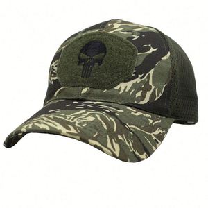 Gorra de béisbol deportiva unisex de algodón ajustable para exteriores, estilo gorro de jungla, para las cuatro estaciones, venta al por mayor de fábrica en stock a granel - Product Image 4