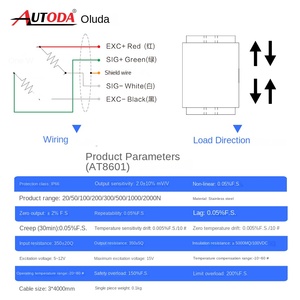 Cảm biến lực cột Ouluda AT8601 300/500n 20N ~ 2000N Máy y tế năng lượng mới - Product Image 4
