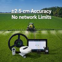 Sistem Navigasi GPS Traktor dengan Akurasi RTK 2,5cm, Kit Kemudi Otomatis, Layar 12,1 inci, Piloto Otomatis untuk Traktor