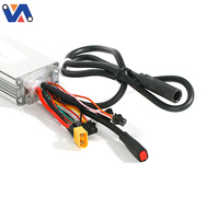 Contrôleur de vélo électrique OUXI V8 48V 21A V4.0 - Version US (limite de vitesse) pour vélos Fat Bike 20 pouces avec prise rouge