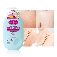 Aichun Beauty 4 types de lotion corporelle hydratante 24 heures, beurre de karité, vitamine E, huile de rose musquée, huile d'argan, lotion corporelle parfumée en vrac