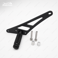 Repose-pieds arrière en aluminium CNC pour moto tout-terrain électrique Sur-Ron Ultra Bee MX, anodisés, pour montage sur support