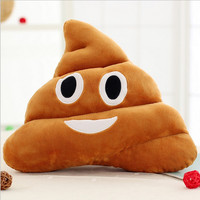 Oreiller en peluche en forme de caca créatif, personnalisable, vente en gros d'usine, mignon, décoratif, triangle, coussin émotionnel, jouet en peluche, super doux, unisexe