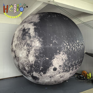 Globo Lunar Gigante Inflable Personalizado de Gran Tamaño, Globo Planetario Inflable con Luz LED - Product Image 3