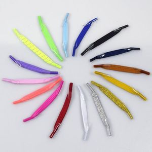 เชือกรองเท้าแบบแบนขนาดเล็ก 7 มม. ไม่ต้องผูก ยืดหยุ่นได้ สำหรับตกแต่งรองเท้า - Product Image 3