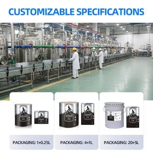 AOAO ZT-003 <span class=keywords><strong>Primer</strong></span> Bianco Poliuretanico 2K, Rivestimento Liquido <span class=keywords><strong>Spray</strong></span> a Flusso Liscio per Riparazione <span class=keywords><strong>Carrozzeria</strong></span> Auto, Facile da Applicare - Product Image 4