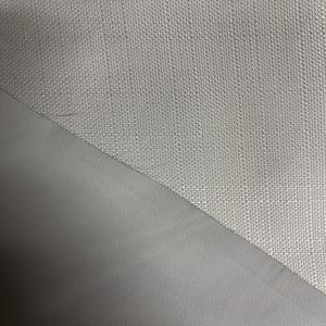 Blanco resistente al fuego FR Ava Ripstop Blackout cortina tela aislamiento térmico - Product Image 6