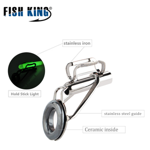 Fishking Long Throw Sea Pole Guide Eye Fishing Rod Guide Eye - Product Image 6