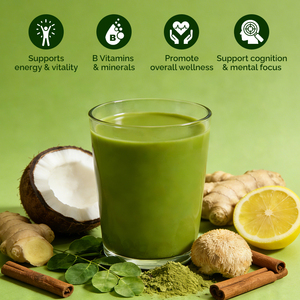 Latte in Bustine al Gusto Matcha con Moringa Superfood a Marchio Privato, Supporta i Livelli di Energia e Migliora la Vitalità Generale - Product Image 5