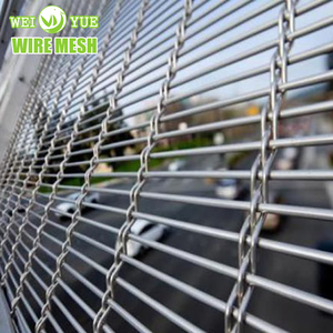 Chất Lượng Cao Kiến Trúc Trang Trí Thép Không Gỉ Thanh Cáp Dệt Dây Lưới Cho Hội Trường Màn Hình Và Phòng Phân Vùng Divider - Product Image 4