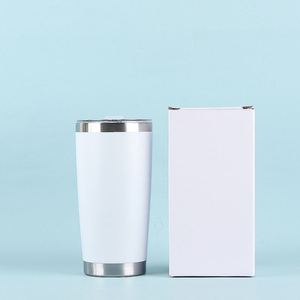 Sweat Free Reusable Insulated Beer Tumbler 20Oz Stainless Steel <b>Double</b> <b>Wall</b> Vacuum Dishwasher Safe Tumbler ASM25 - Product Image 1