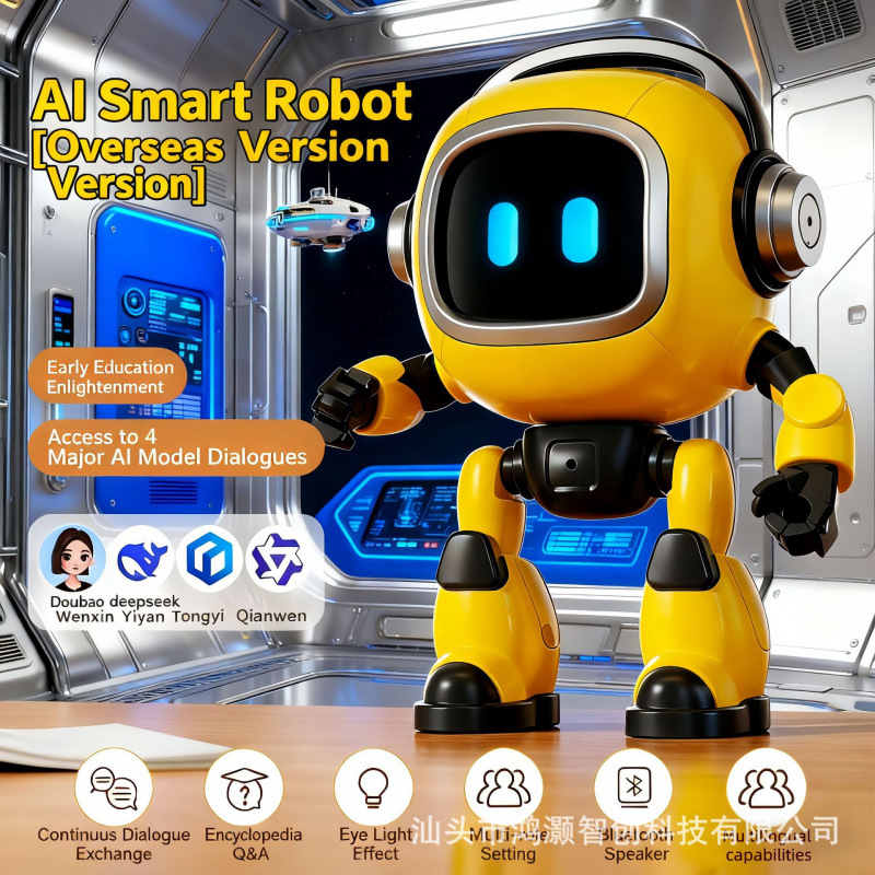 Edición internacional - Robot con IA, compatible con 37 idiomas.