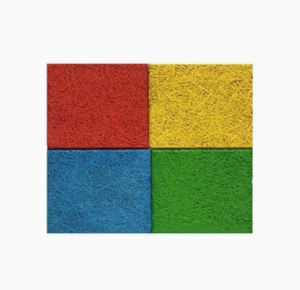 Panneau acoustique en <span class=keywords><strong>laine</strong></span> <span class=keywords><strong>de</strong></span> <span class=keywords><strong>bois</strong></span> et fibre <span class=keywords><strong>de</strong></span> polyester, panneau insonorisant, insonorisation pour cinémas, KTV, maternelles, matériau décoratif silencieux - Product Image 5