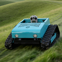 Tondeuse à gazon télécommandée de qualité supérieure, équipement agricole, machine à couper l'herbe
