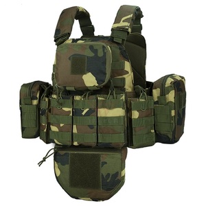 Gilet tattico Multi-funzionale Molle Extension tattico traspirante resistente all'usura per attrezzature di difesa personale da esterno CS - Product Image 4