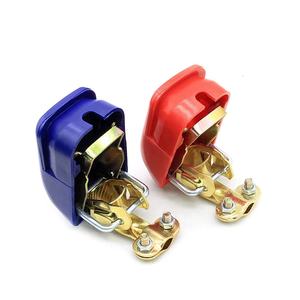 Borne de batterie de voiture de haute qualité rouge et bleue de 1,2 mm et 1,5 mm avec interrupteur à tirette, disponible en différents styles - Product Image 1