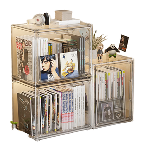 <span class=keywords><strong>Tiroir</strong></span> de rangement transparent en cristal pour stylos, pinces et mèches de <span class=keywords><strong>bureau</strong></span> - Product Image 3