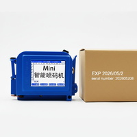 Impresora de Inyección de Tinta Eléctrica Portátil de 12.7mm/25.4mm, Máquina de Codificación TIJ, Impresión de Fecha de Caducidad y Número de Lote en Bolsas de Papel y Botellas
