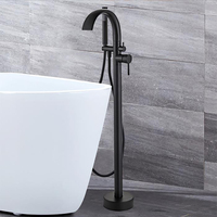 Ensemble douche-colonne en laiton massif, haute pression, anti-rouille, pour hôtels