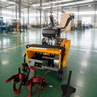 Motoculteur diesel KELESEN pour jardin et agriculture, mini-tracteur rotatif, machine de désherbage agricole
