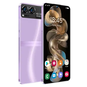 2024 Nuevo diseño Fold S24 Ultra + 5G teléfono móvil 12 + 512GB memoria enorme Android 13 Venta caliente S Fold 24 teléfono inteligente