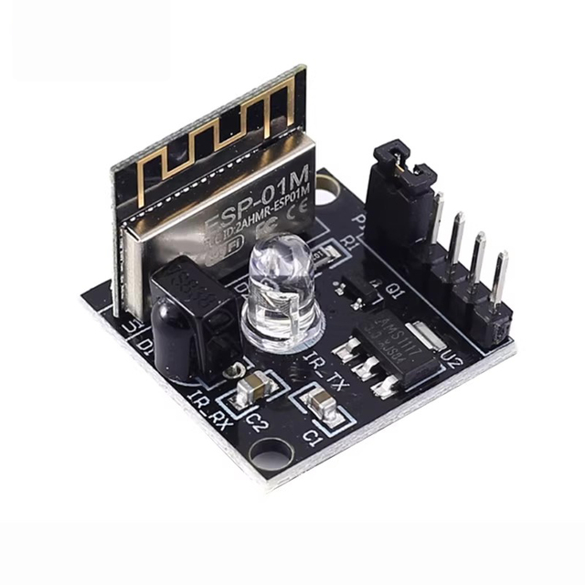 ESP8285 Infrared Receiving and Transmitting WiFi Remote Control Switch Module Development Learning Board with SMD Mounting
