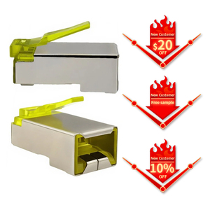 หัวต่อ Cat6 Rj45 ปลั๊ก Rj45 8p8c Utp หัวต่อเครือข่าย Rj45 ตัวผู้ หัวต่อ Cat6 - Product Image 3