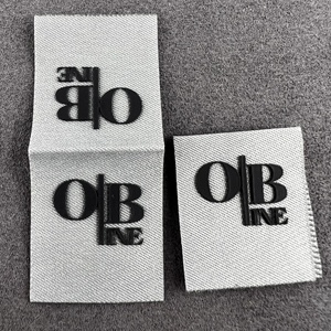 Tùy Chỉnh 3D Silicone Nhãn Dệt May Nhãn Có Thể Giặt Mềm Mật Độ Cao Polyester Sợi Nhãn Cho Quần Áo - Product Image 5